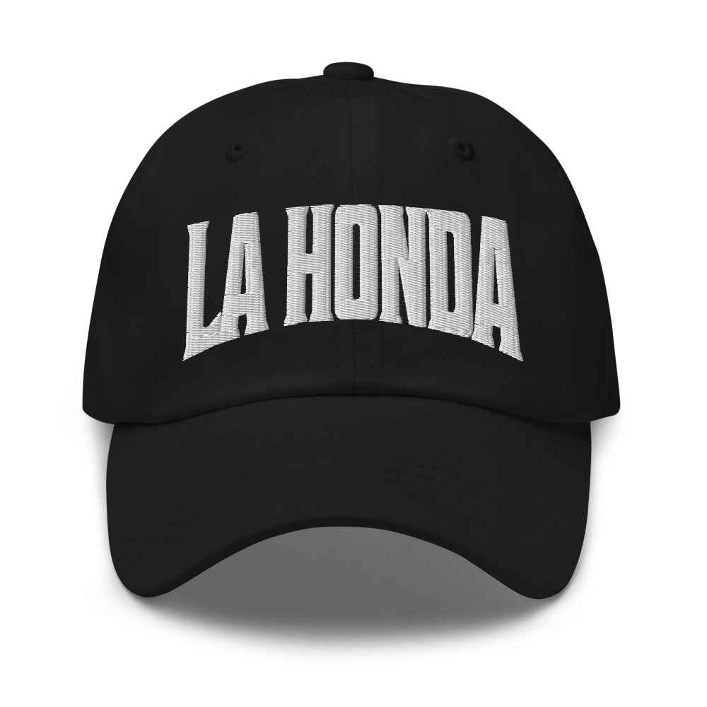 La Honda California CA Embroidered Dad Hat
