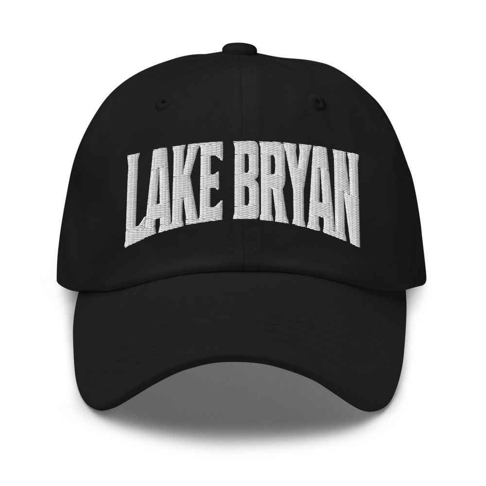Lake Bryan Texas TX Embroidered Dad Hat