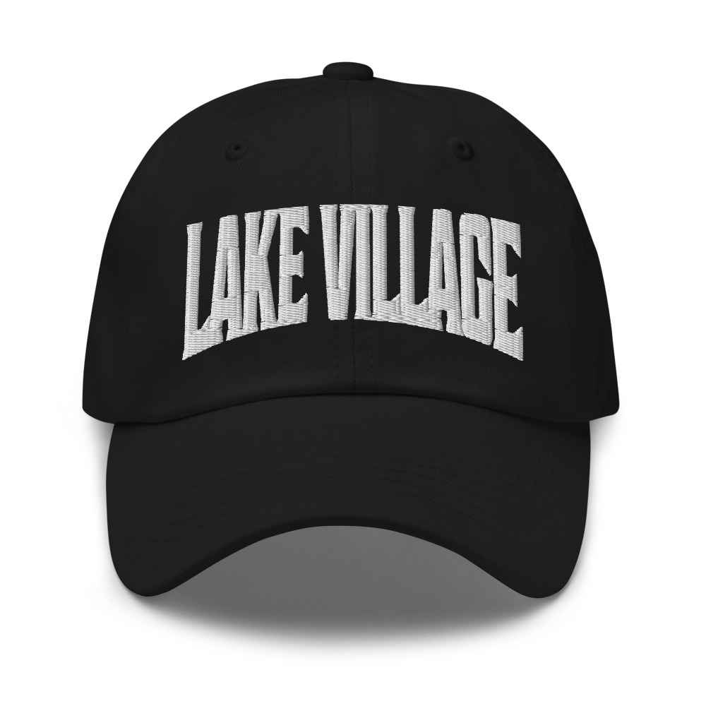Lake Village Arkansas AR Embroidered Dad Hat