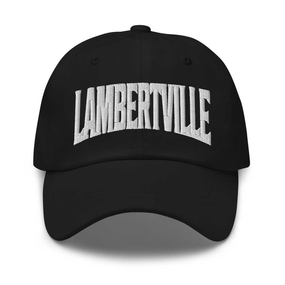 Lambertville Michigan MI Embroidered Dad Hat