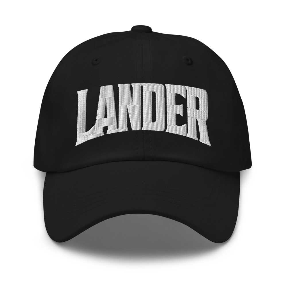 Lander Wyoming WY Embroidered Dad Hat