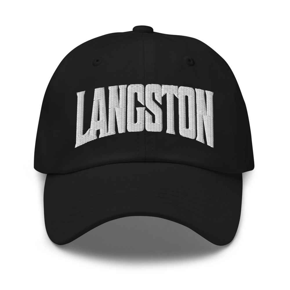 Langston Oklahoma OK Embroidered Dad Hat