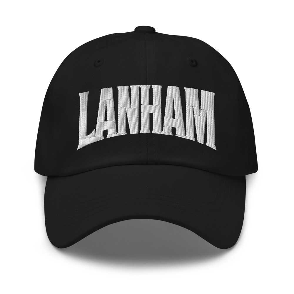 Lanham Maryland MD Embroidered Dad Hat