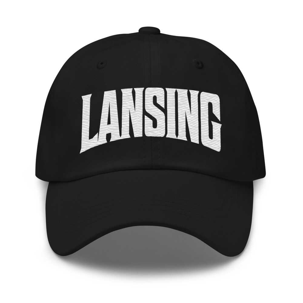 Lansing Illinois IL Embroidered Dad Hat