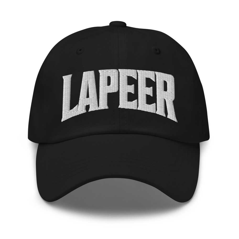 Lapeer Michigan MI Embroidered Dad Hat