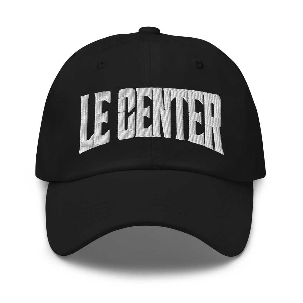 Le Center Minnesota MN Embroidered Dad Hat