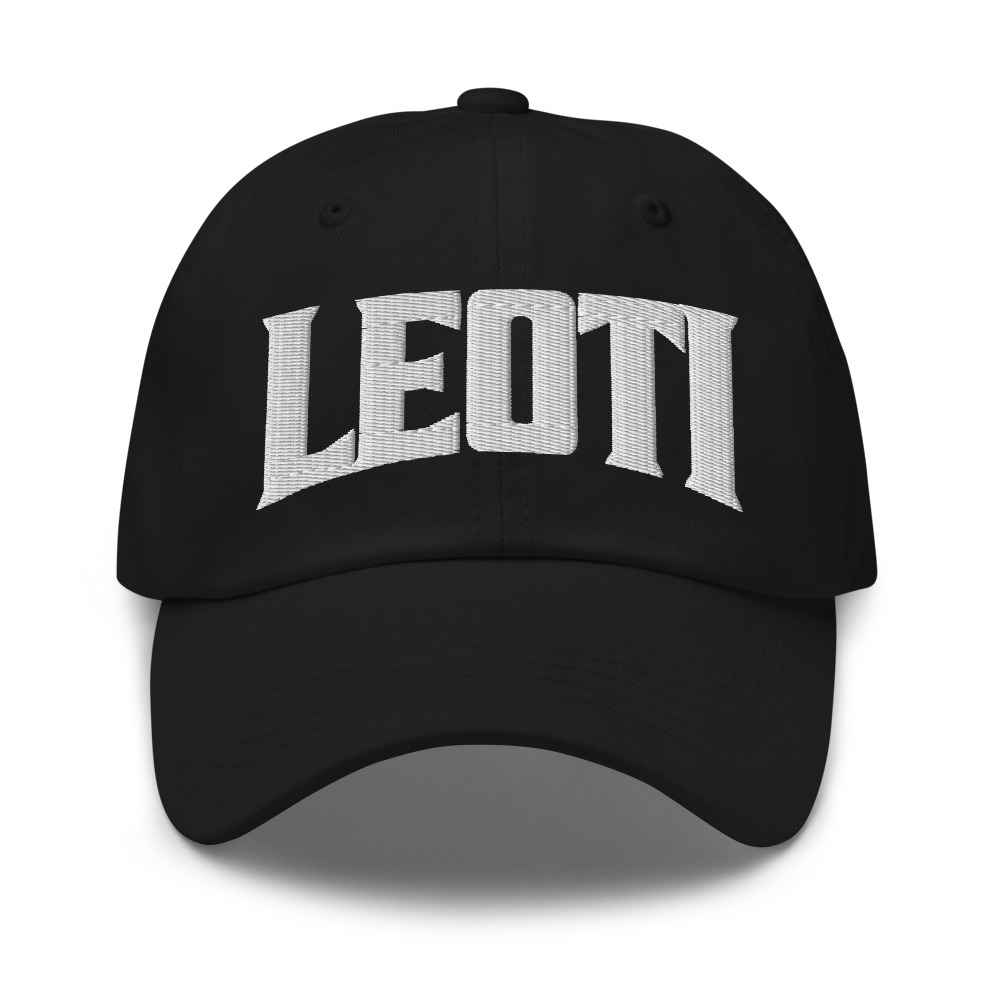 Leoti Kansas KS Embroidered Dad Hat
