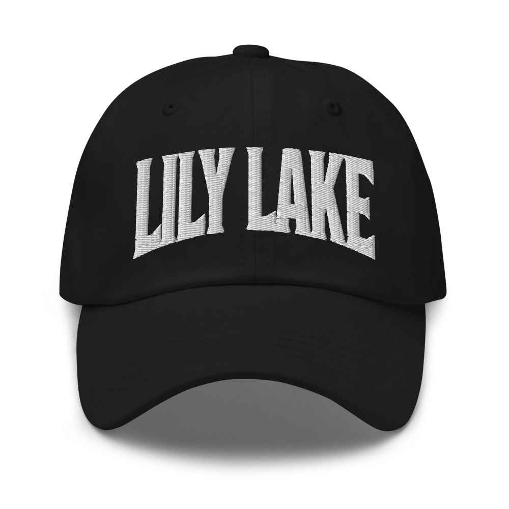 Lily Lake Illinois IL Embroidered Dad Hat