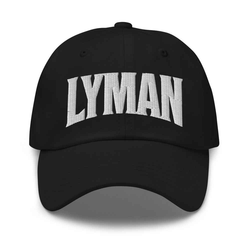 Lyman Mississippi MS Embroidered Dad Hat