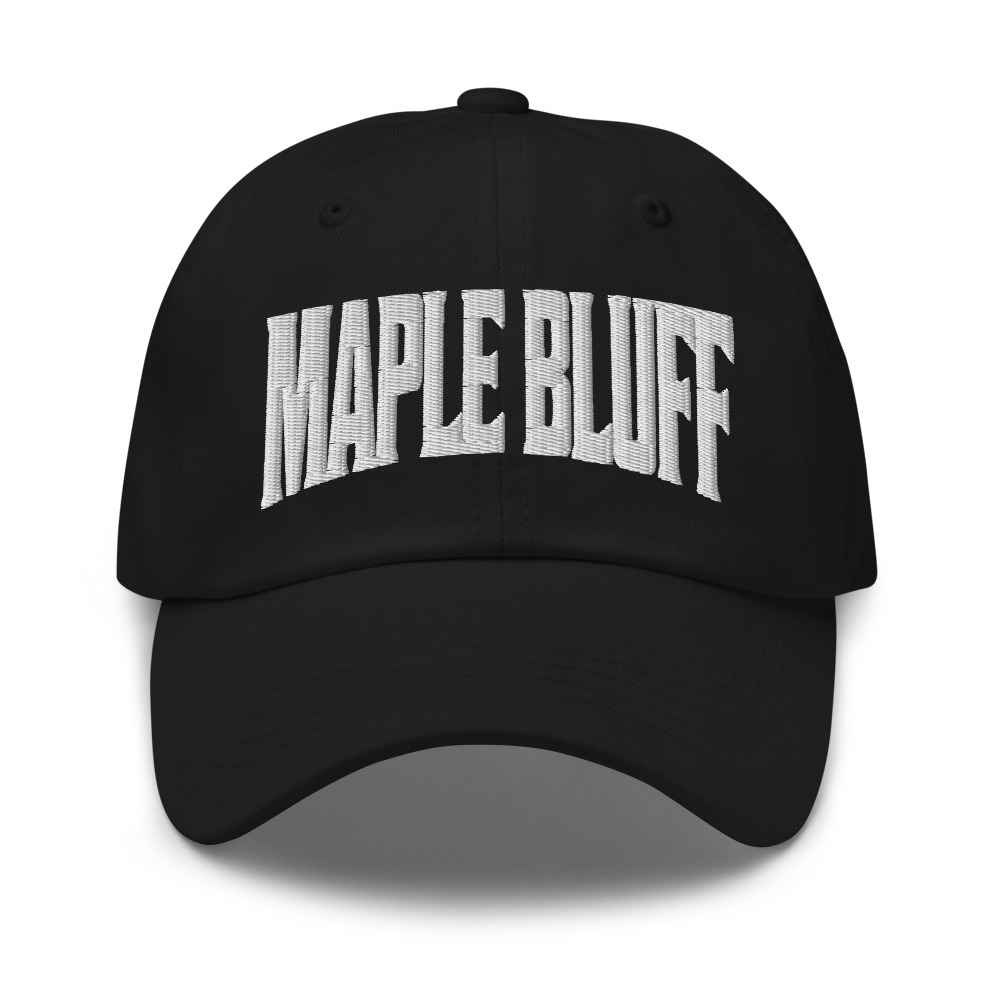 Maple Bluff Wisconsin WI Embroidered Dad Hat