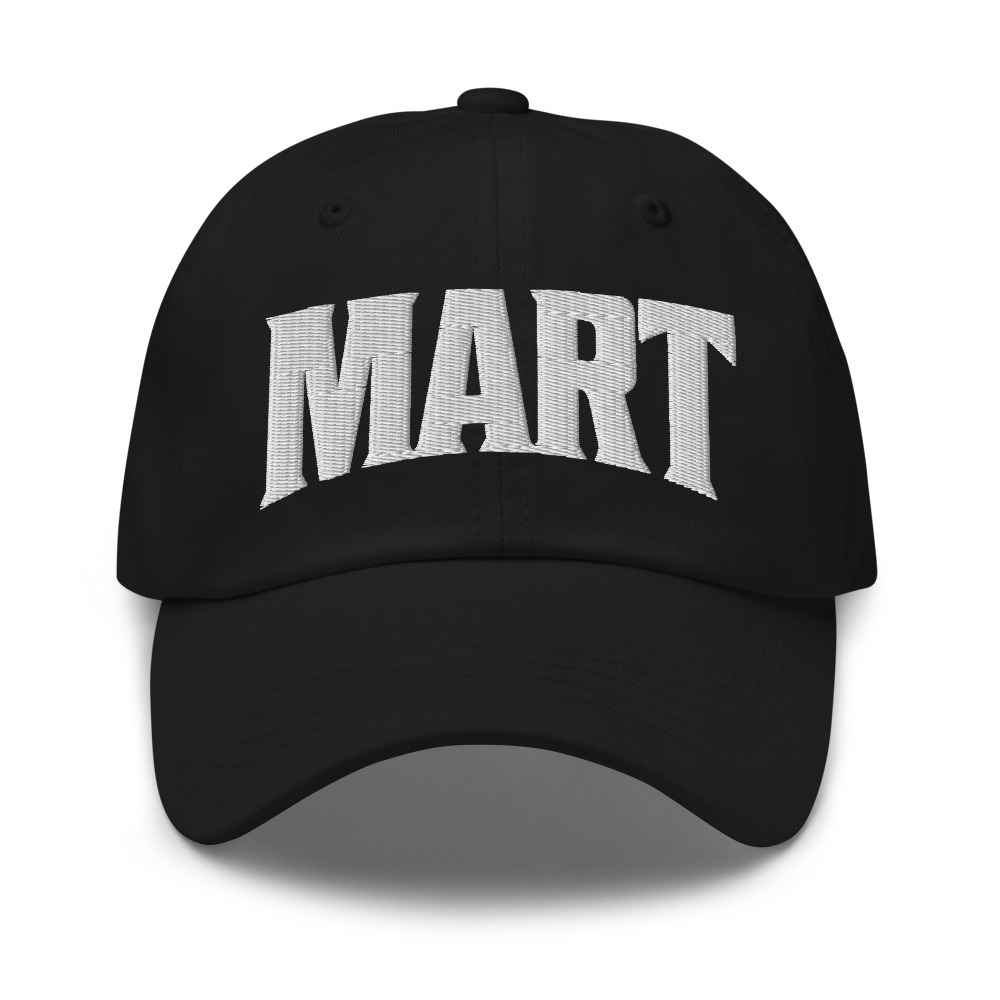 Mart Texas TX Embroidered Dad Hat