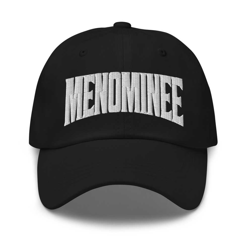 Menominee Michigan MI Embroidered Dad Hat