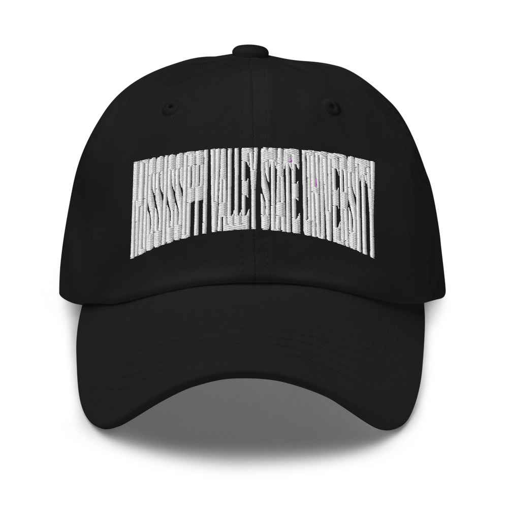 Mississippi Valley State University Mississippi MS Embroidered Dad Hat