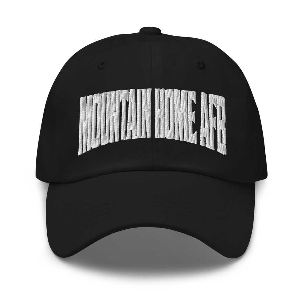Mountain Home AFB Idaho ID Embroidered Dad Hat