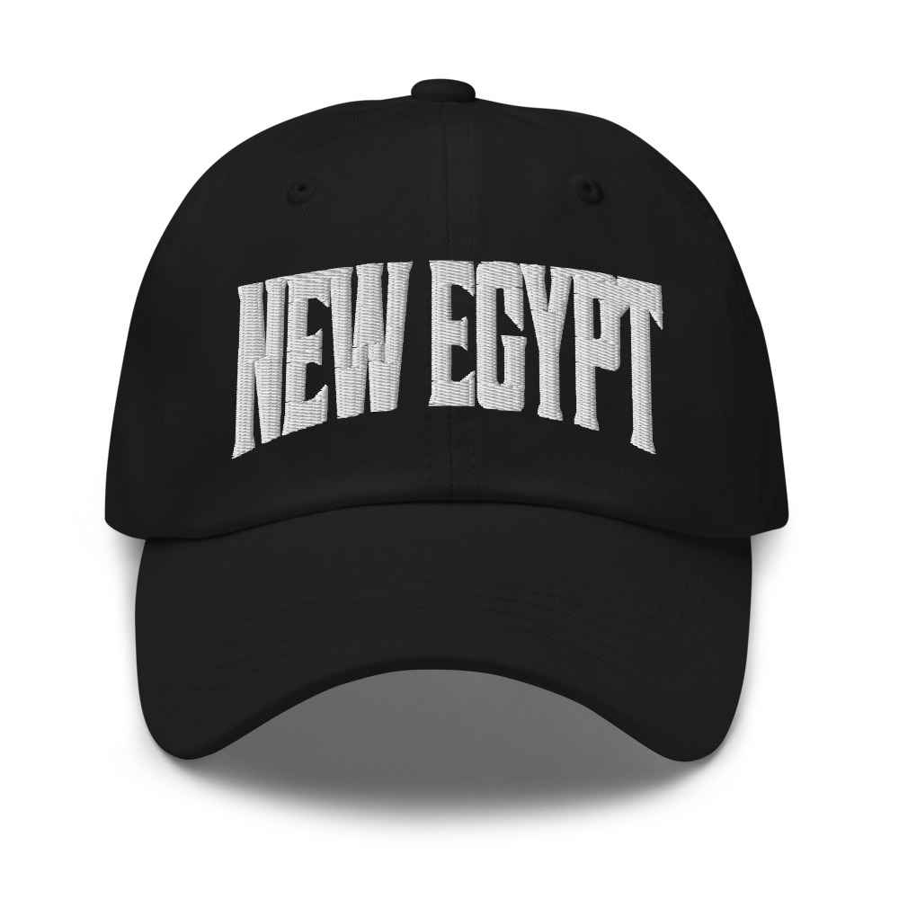 New Egypt New Jersey NJ Embroidered Dad Hat