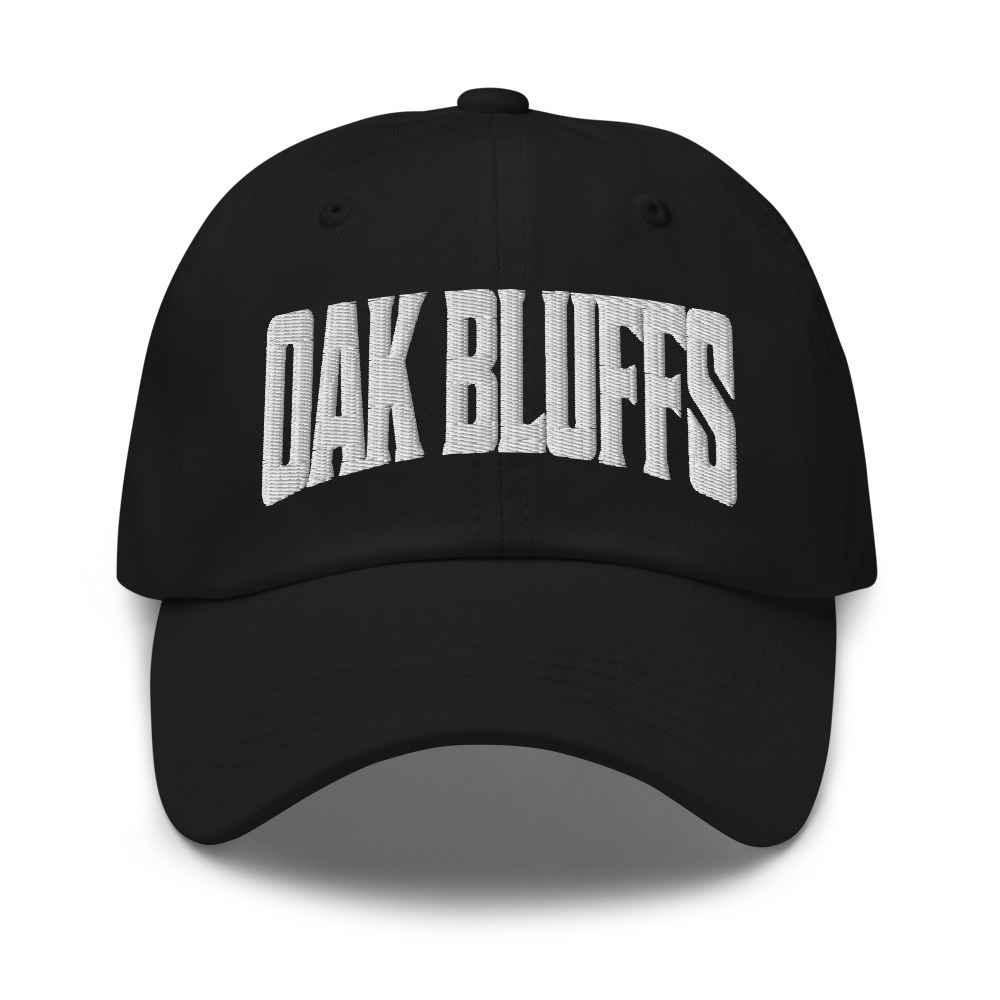 Oak Bluffs Massachusetts MA Embroidered Dad Hat