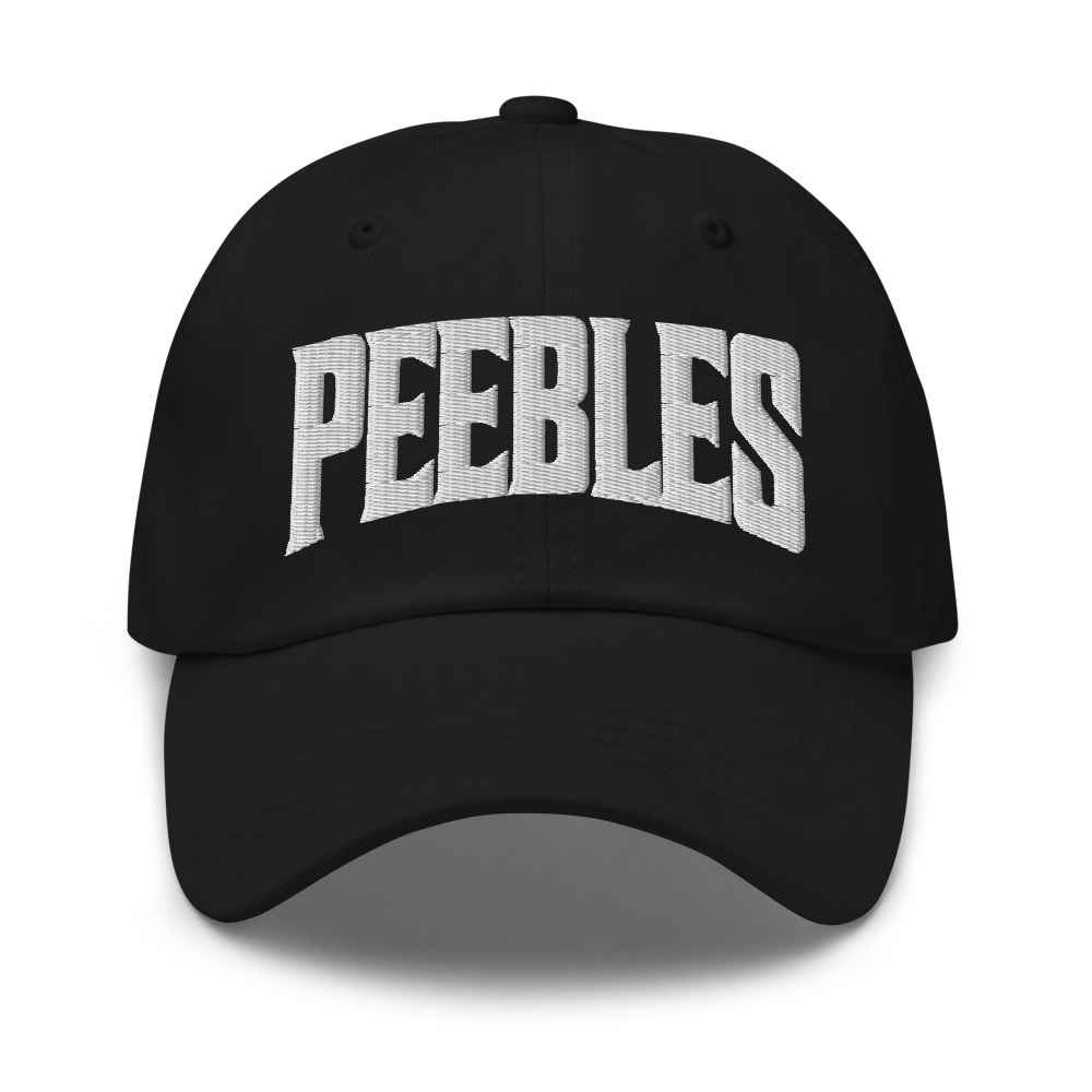 Peebles Ohio OH Embroidered Dad Hat