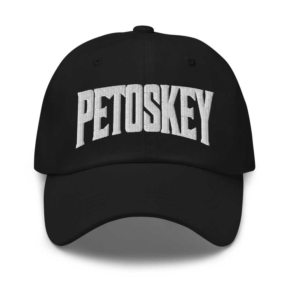 Petoskey Michigan MI Embroidered Dad Hat