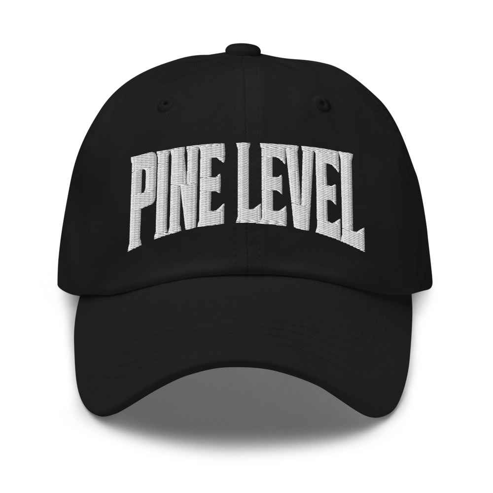 Pine Level North Carolina NC Embroidered Dad Hat