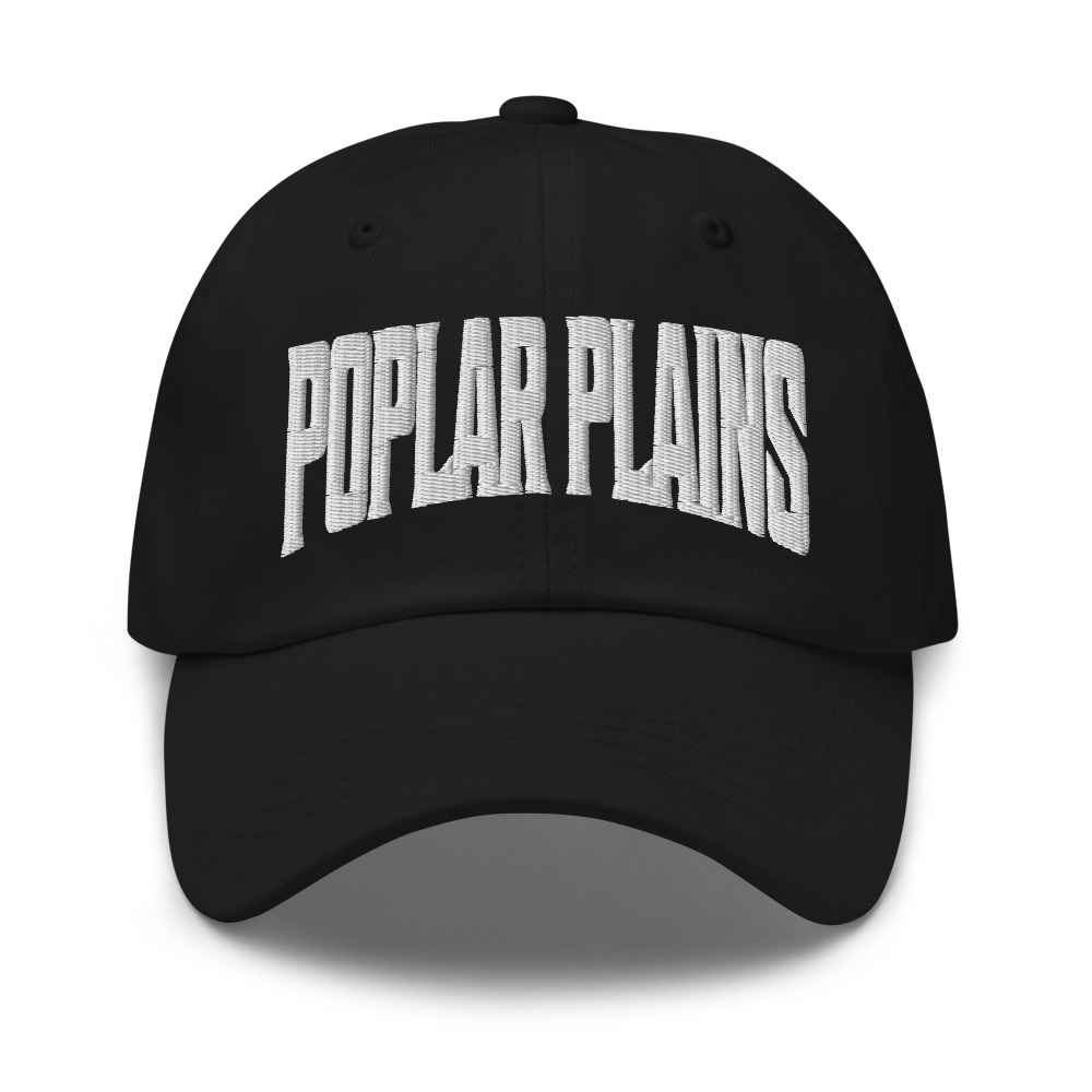 Poplar Plains Connecticut CT Embroidered Dad Hat