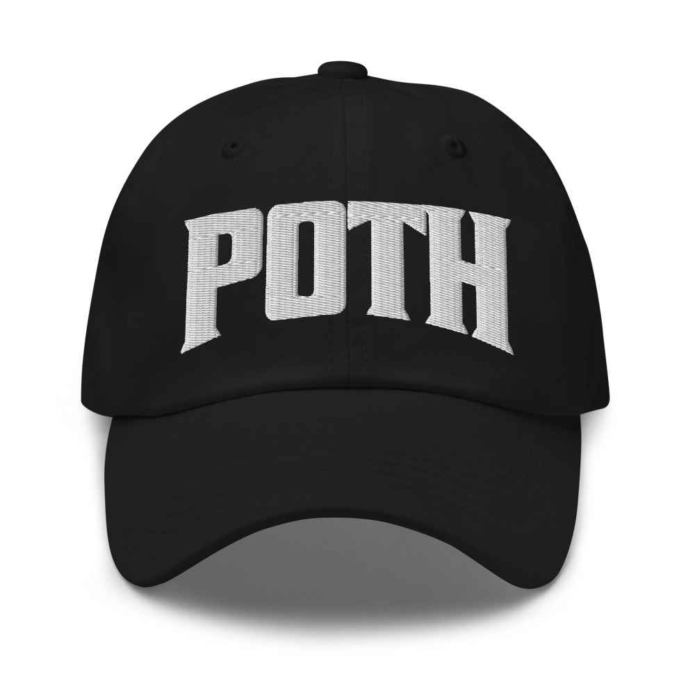 Poth Texas TX Embroidered Dad Hat