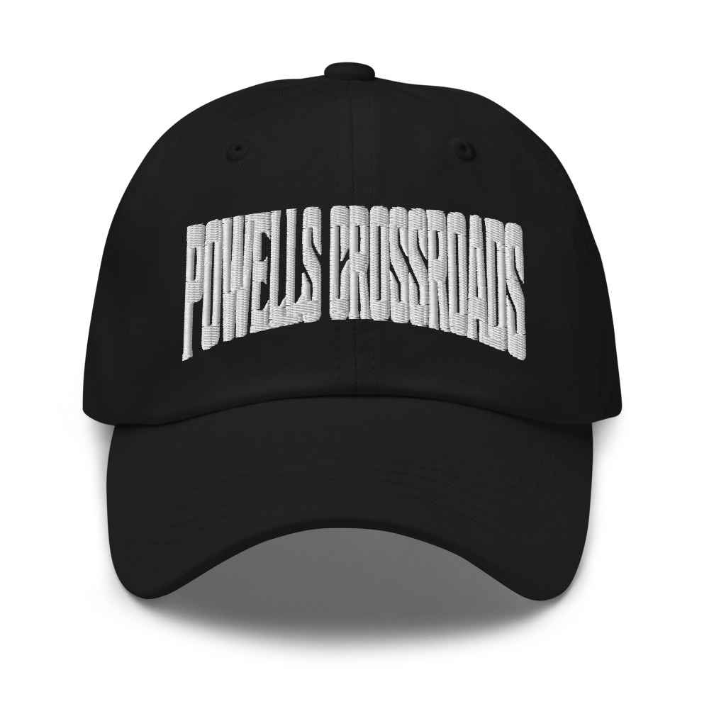 Powells Crossroads Tennessee TN Embroidered Dad Hat