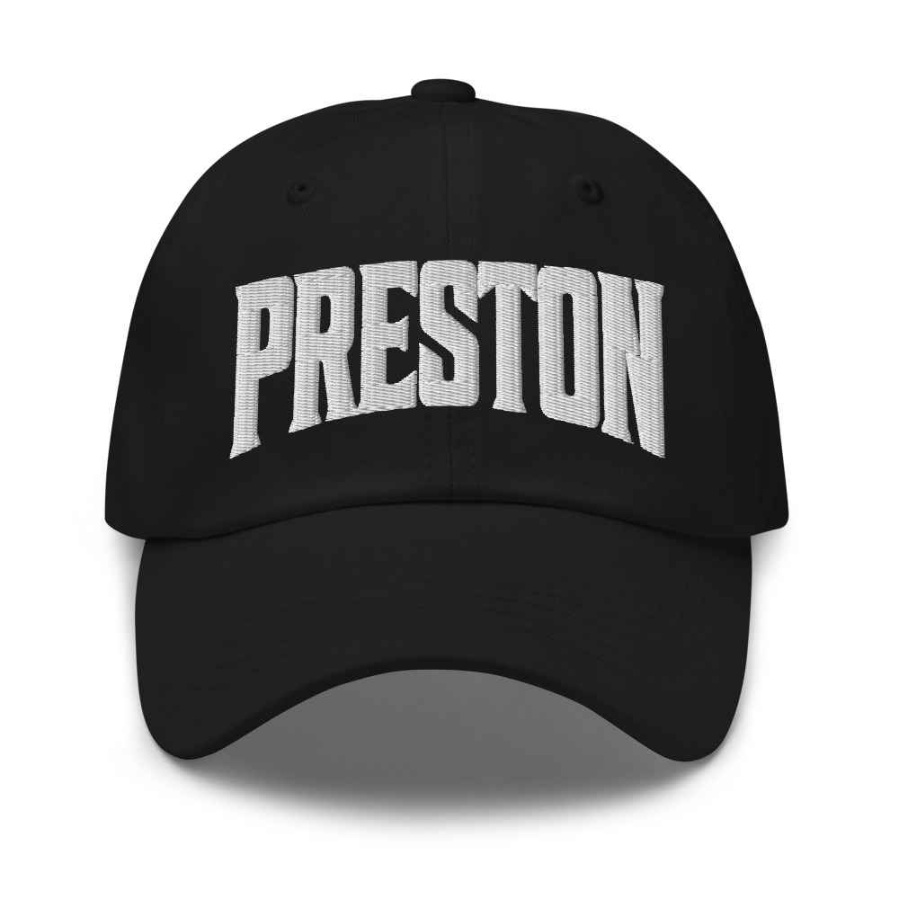Preston Texas TX Embroidered Dad Hat