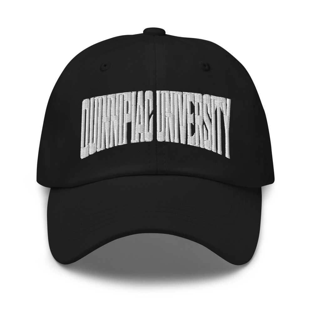Quinnipiac University Connecticut CT Embroidered Dad Hat