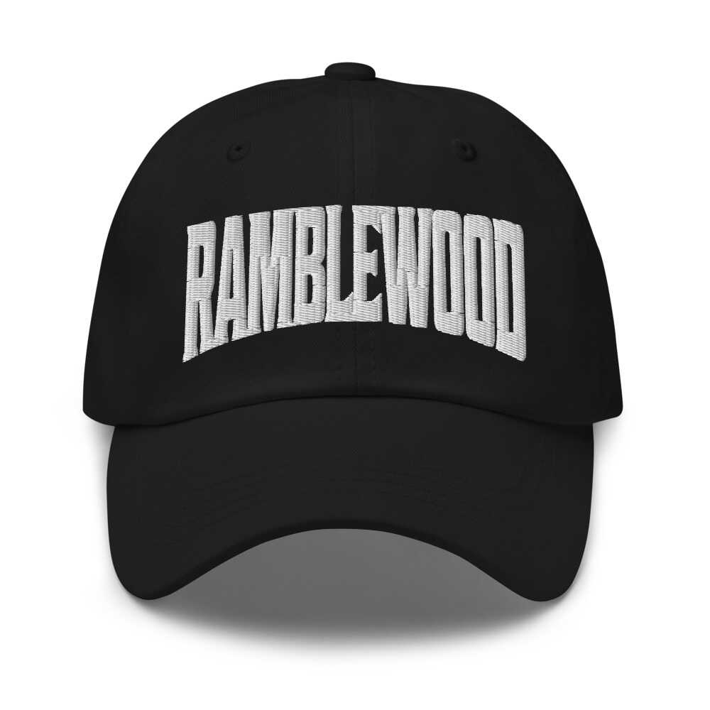 Ramblewood New Jersey NJ Embroidered Dad Hat