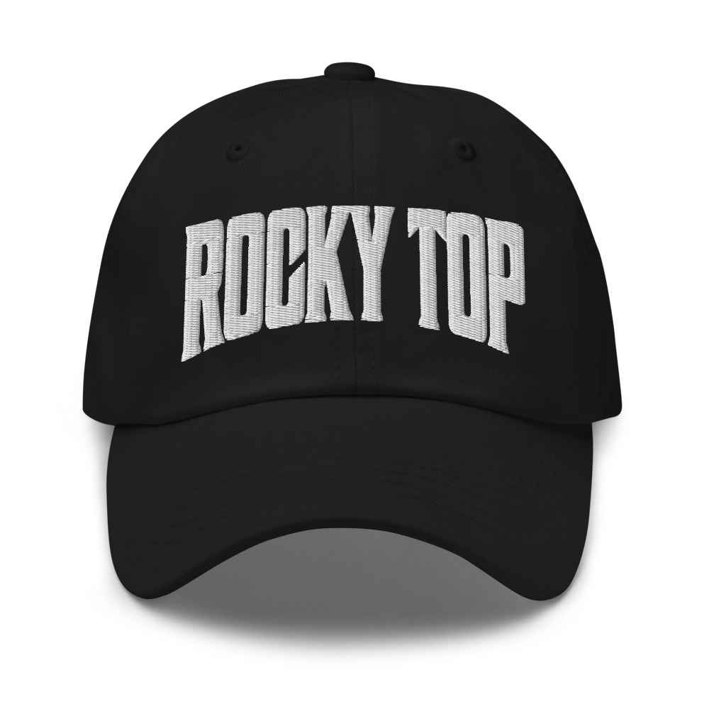 Rocky Top Tennessee TN Embroidered Dad Hat