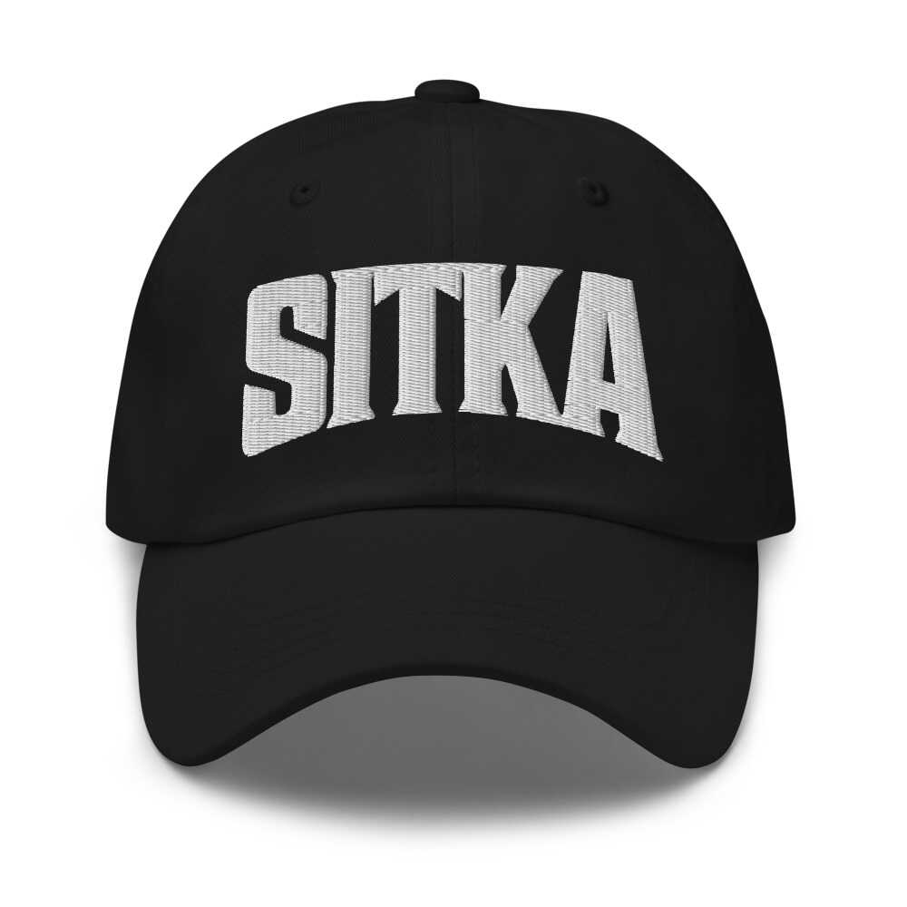 Sitka Alaska AK Embroidered Dad Hat