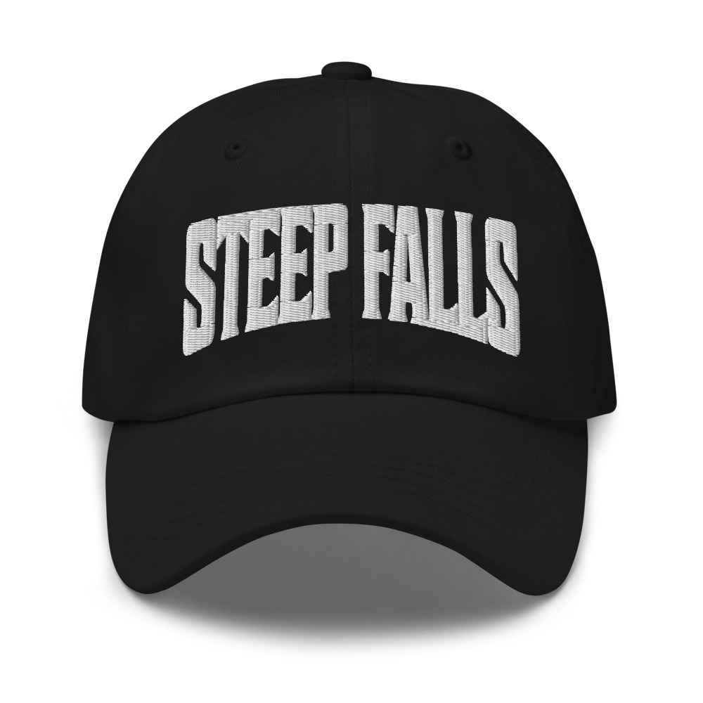 Steep Falls Maine ME Embroidered Dad Hat