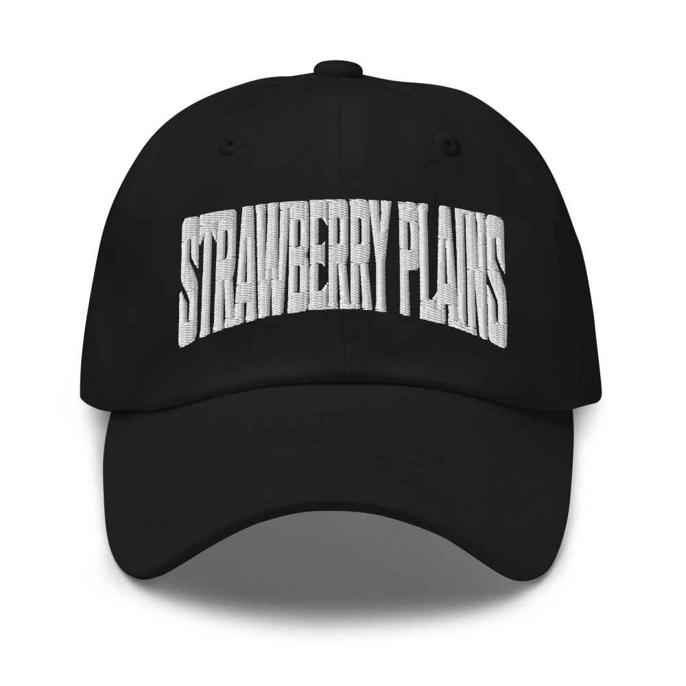 Strawberry Plains Tennessee TN Embroidered Dad Hat