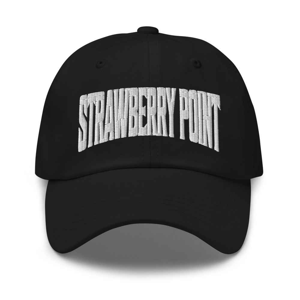 Strawberry Point Iowa IA Embroidered Dad Hat