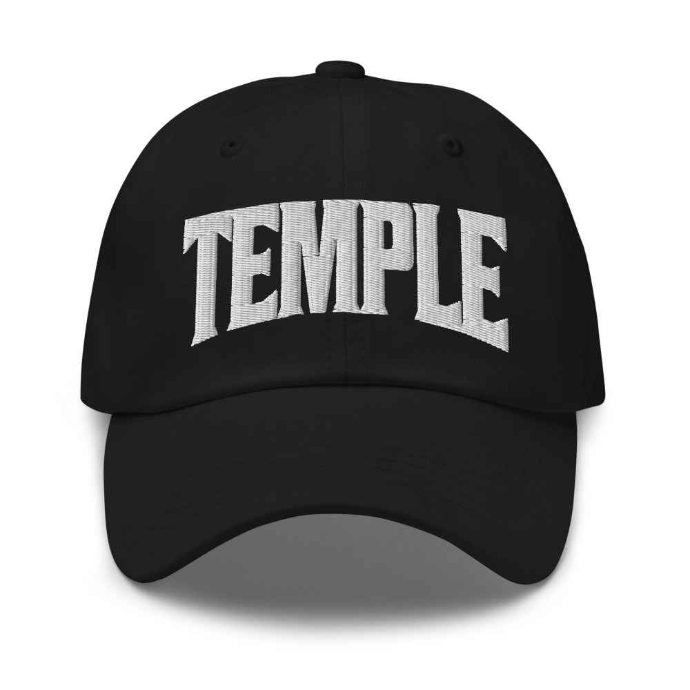 Temple Pennsylvania PA Embroidered Dad Hat