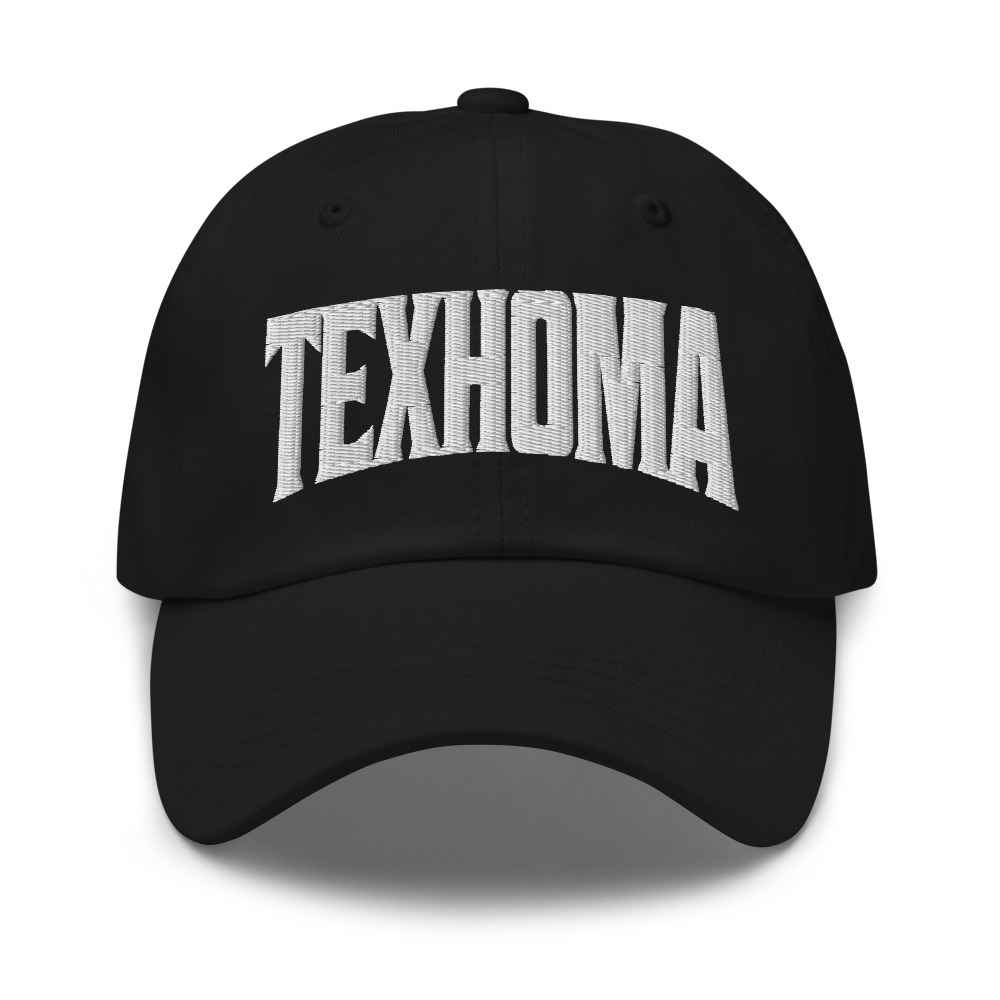 Texhoma Oklahoma OK Embroidered Dad Hat