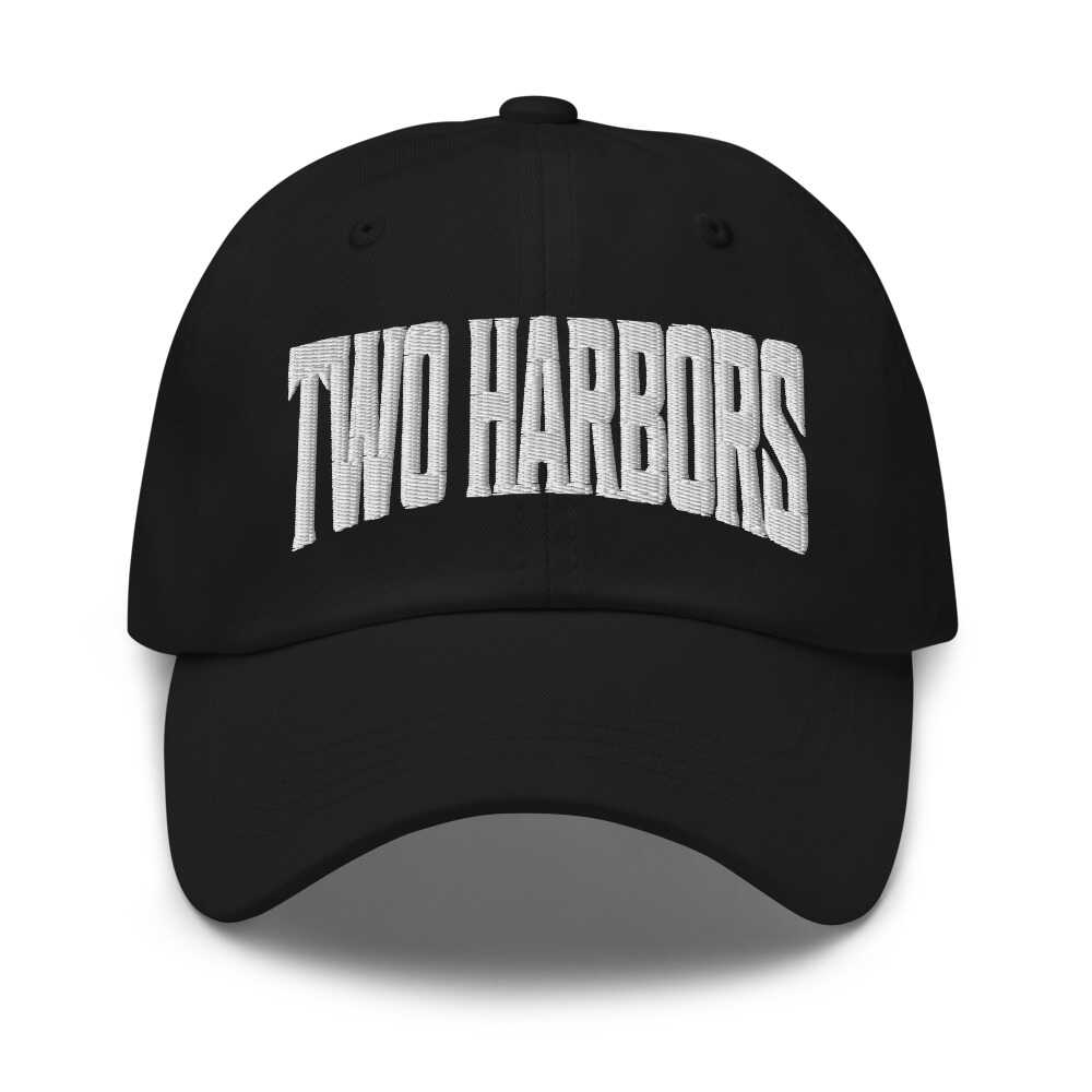 Two Harbors Minnesota MN Embroidered Dad Hat