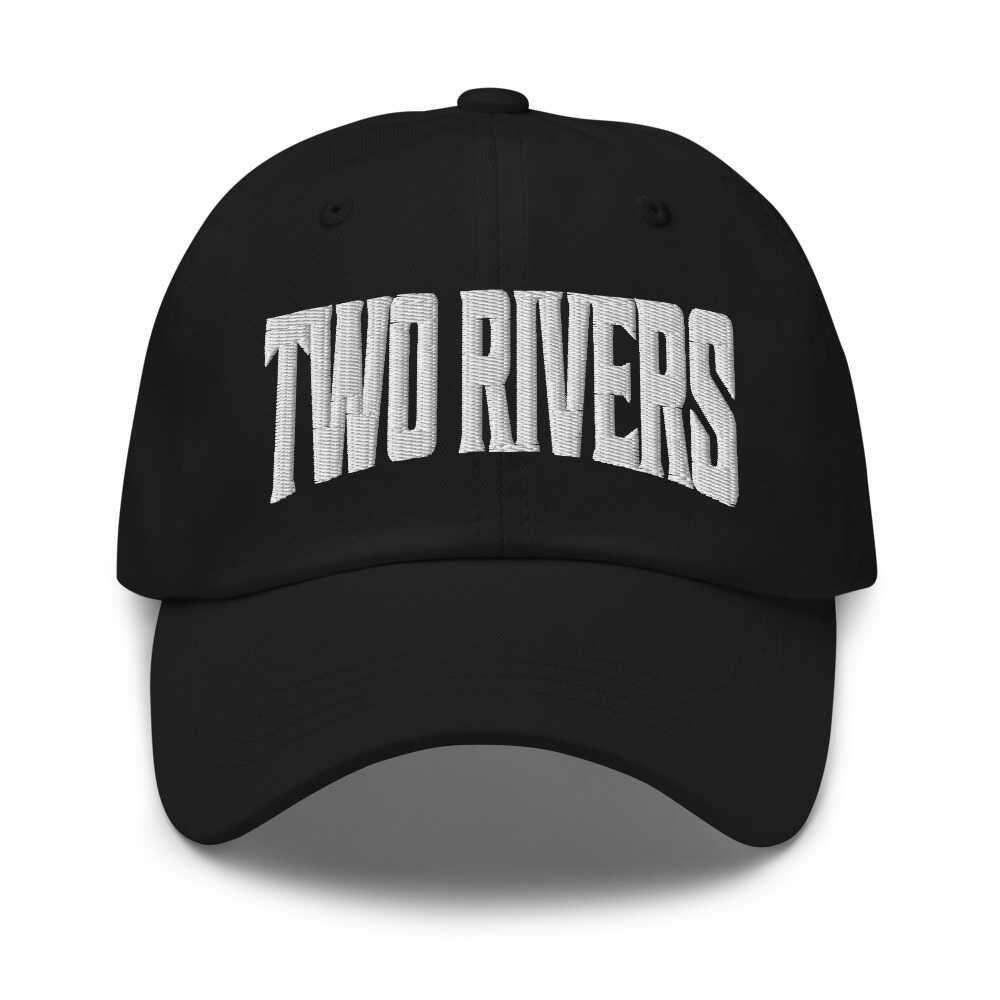 Two Rivers Wisconsin WI Embroidered Dad Hat