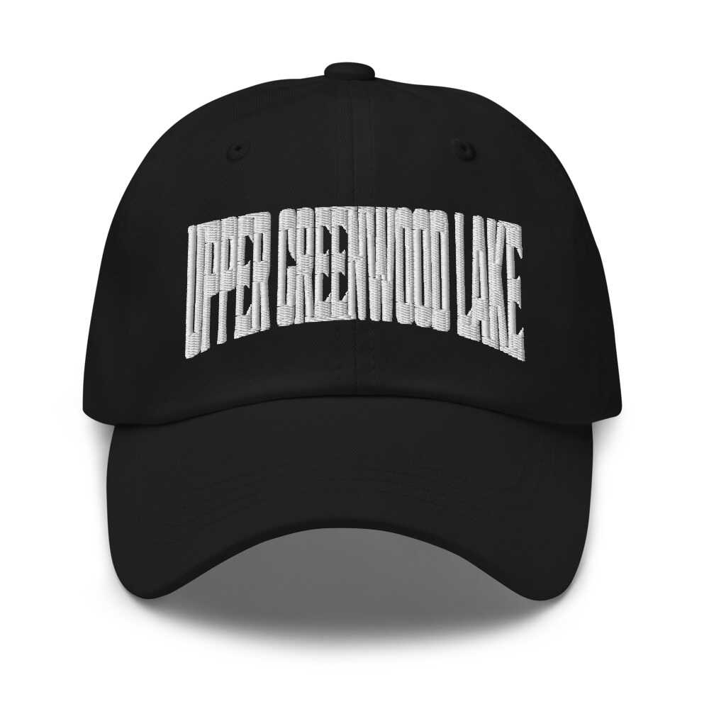Upper Greenwood Lake New Jersey NJ Embroidered Dad Hat