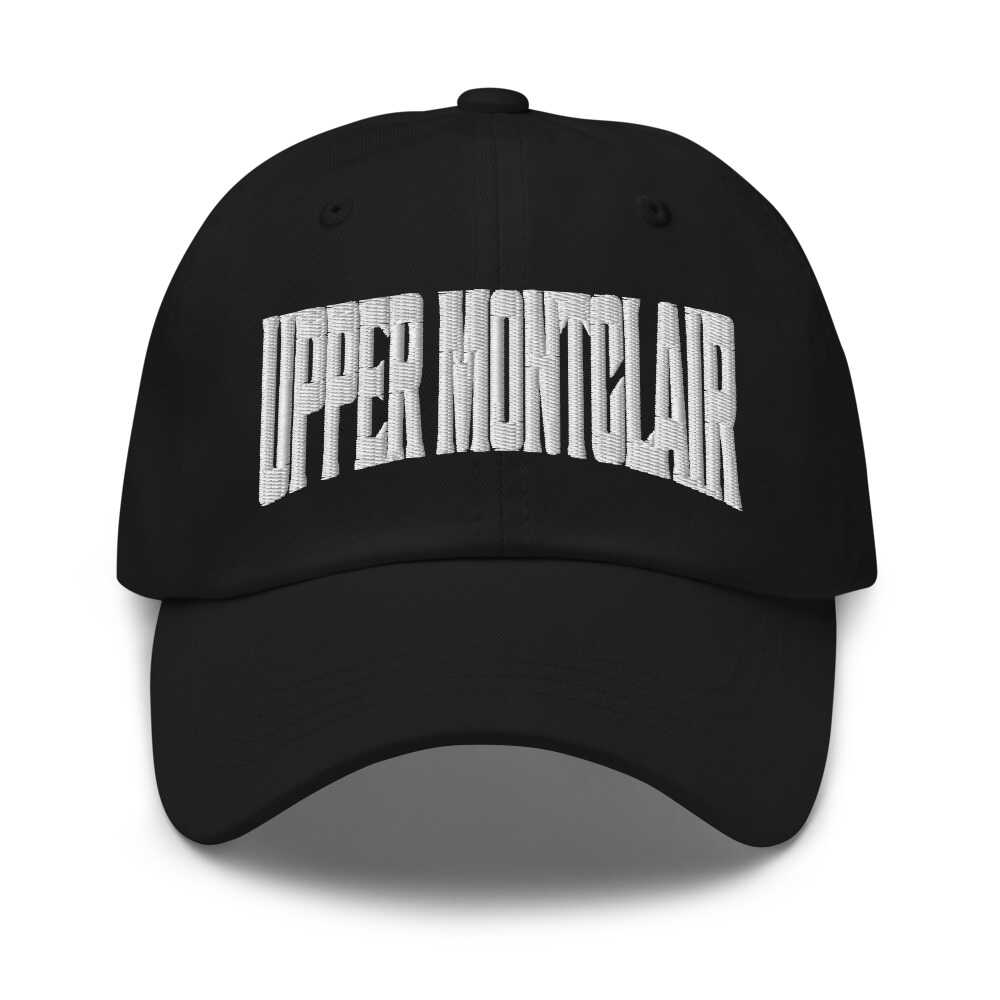 Upper Montclair New Jersey NJ Embroidered Dad Hat