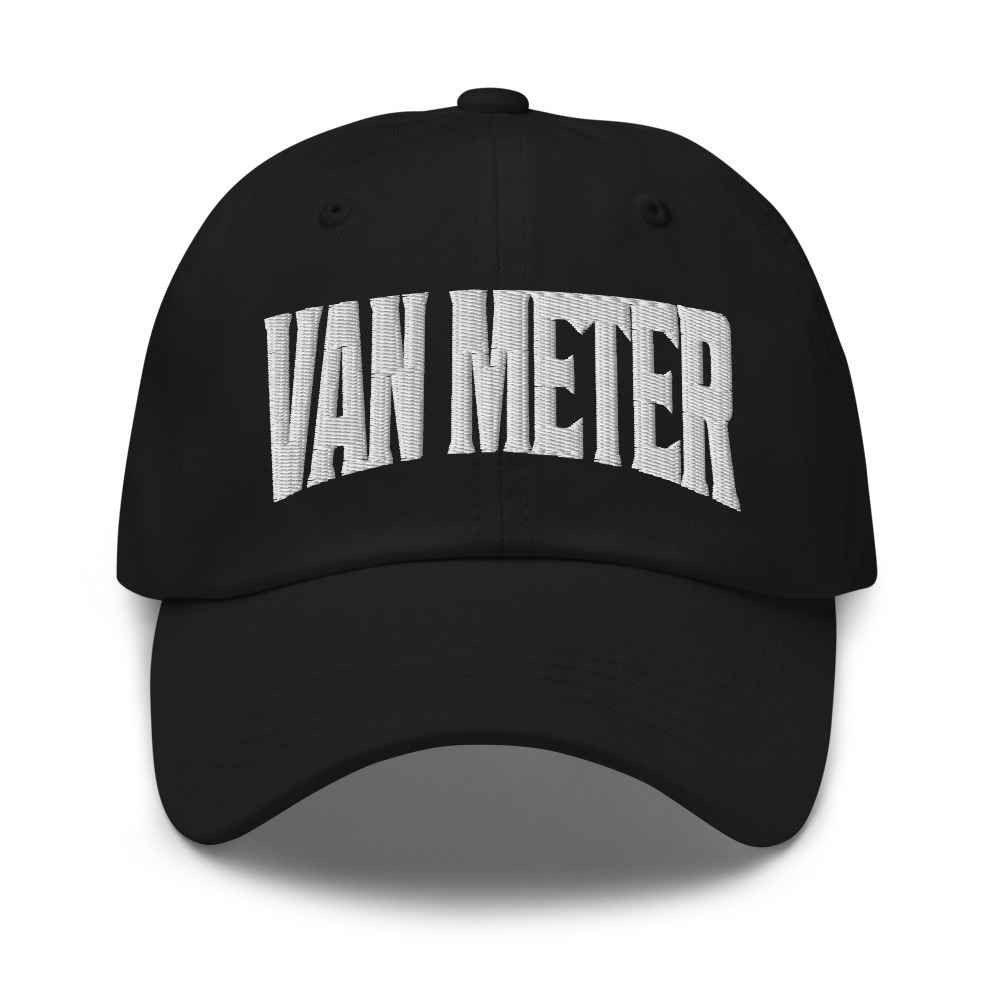 Van Meter Iowa IA Embroidered Dad Hat