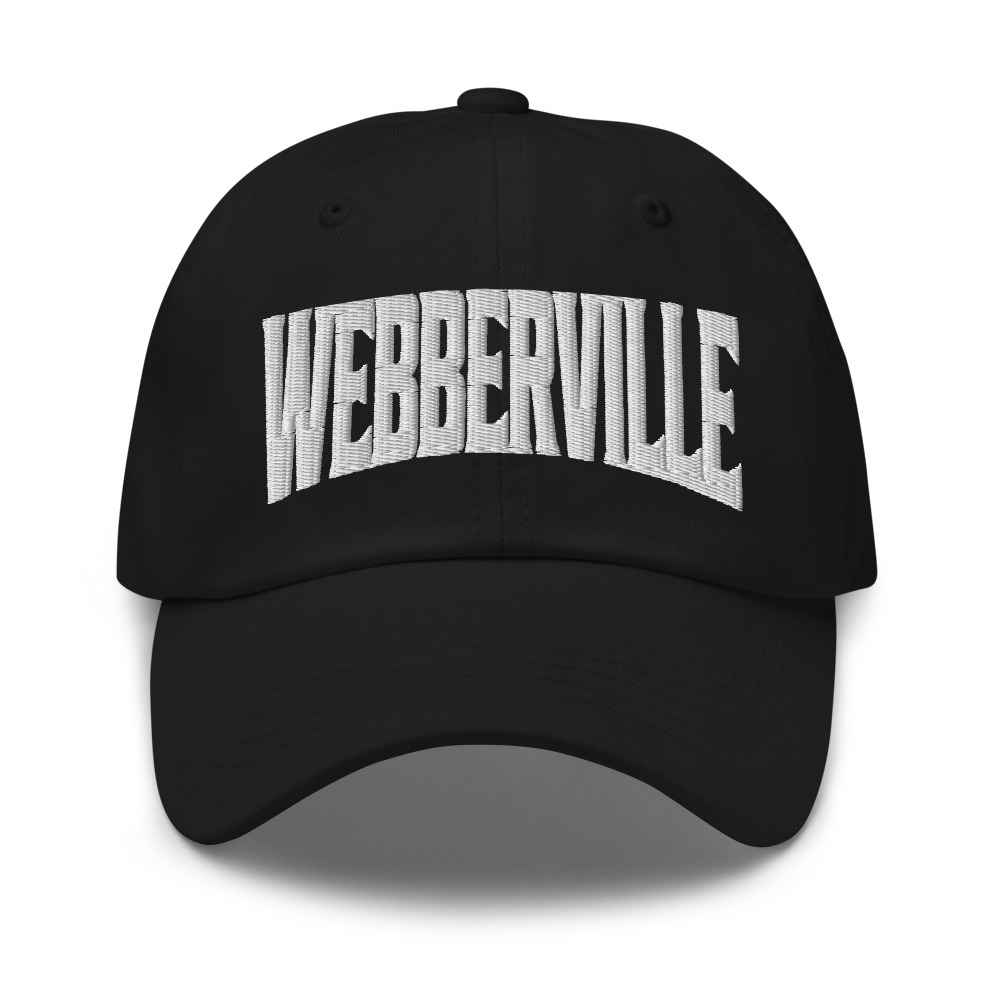 Webberville Michigan MI Embroidered Dad Hat