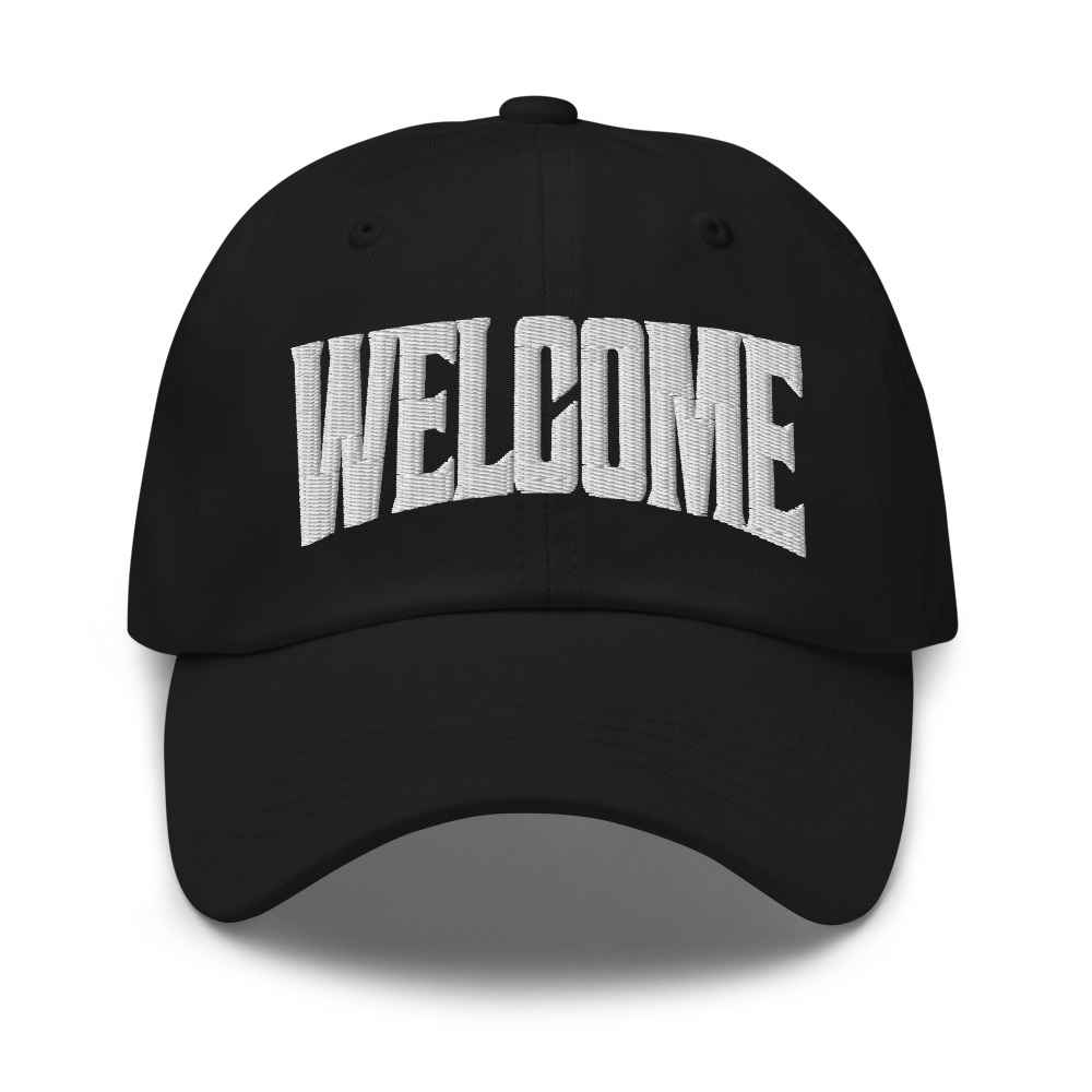 Welcome Louisiana LA Embroidered Dad Hat