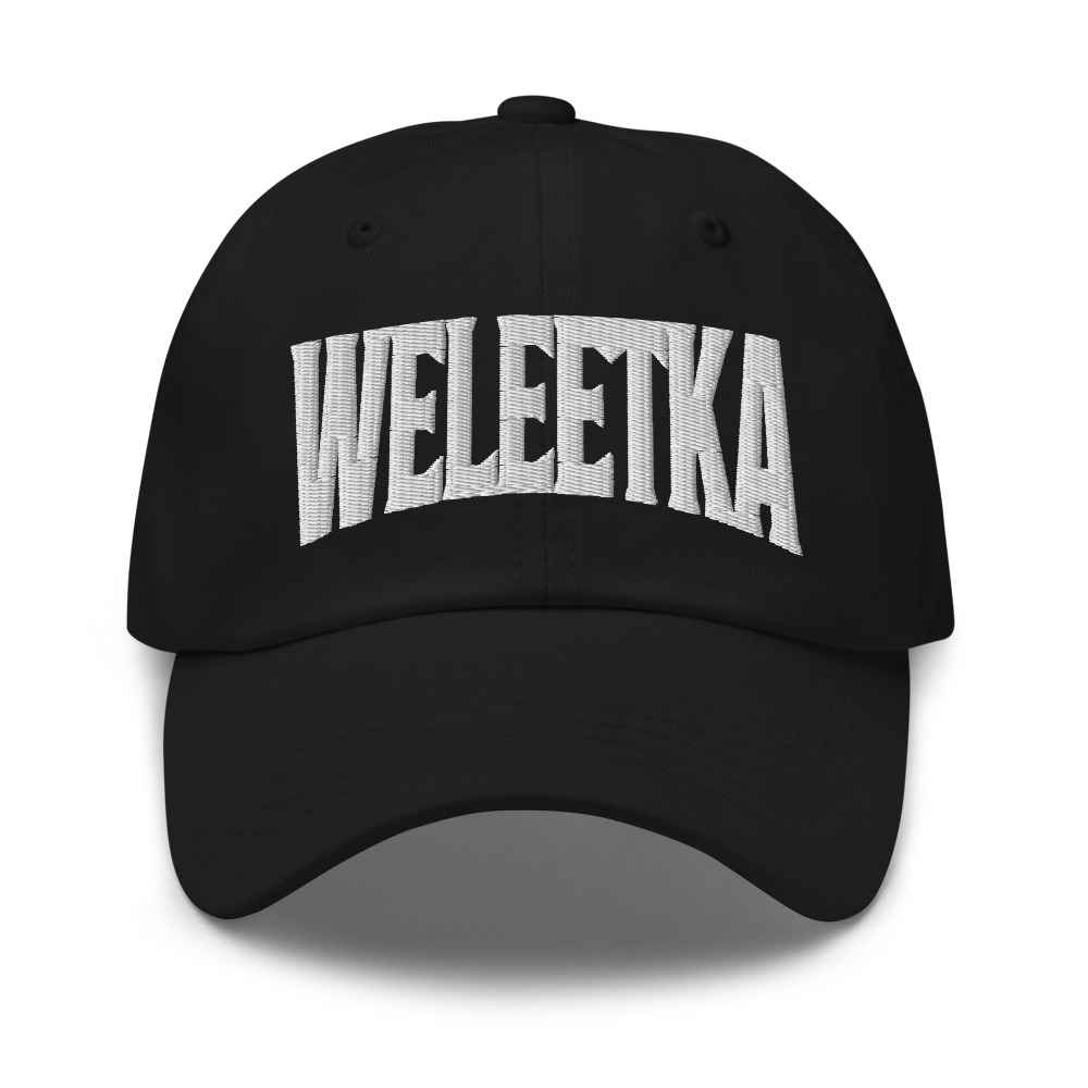 Weleetka Oklahoma OK Embroidered Dad Hat