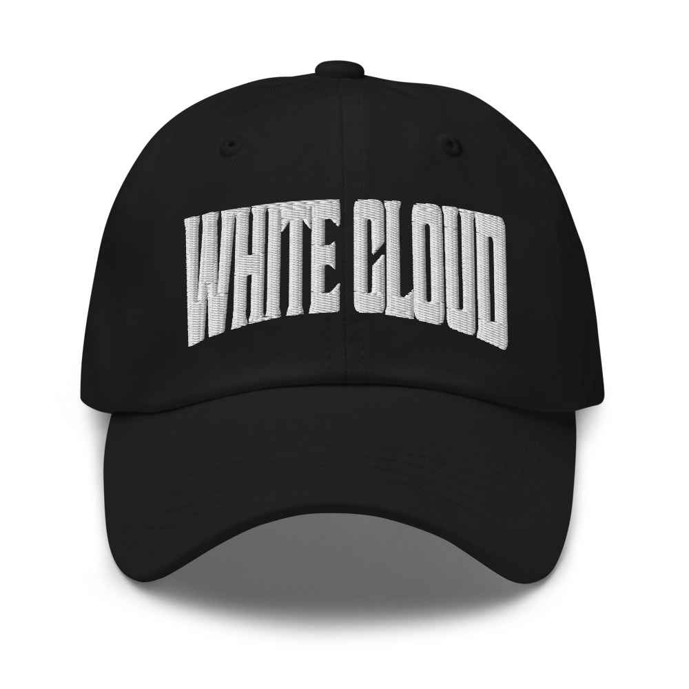 White Cloud Michigan MI Embroidered Dad Hat