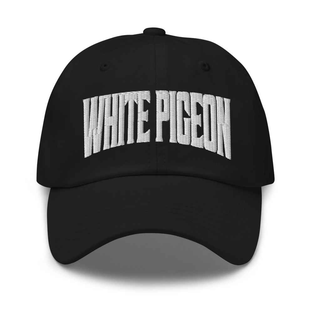 White Pigeon Michigan MI Embroidered Dad Hat