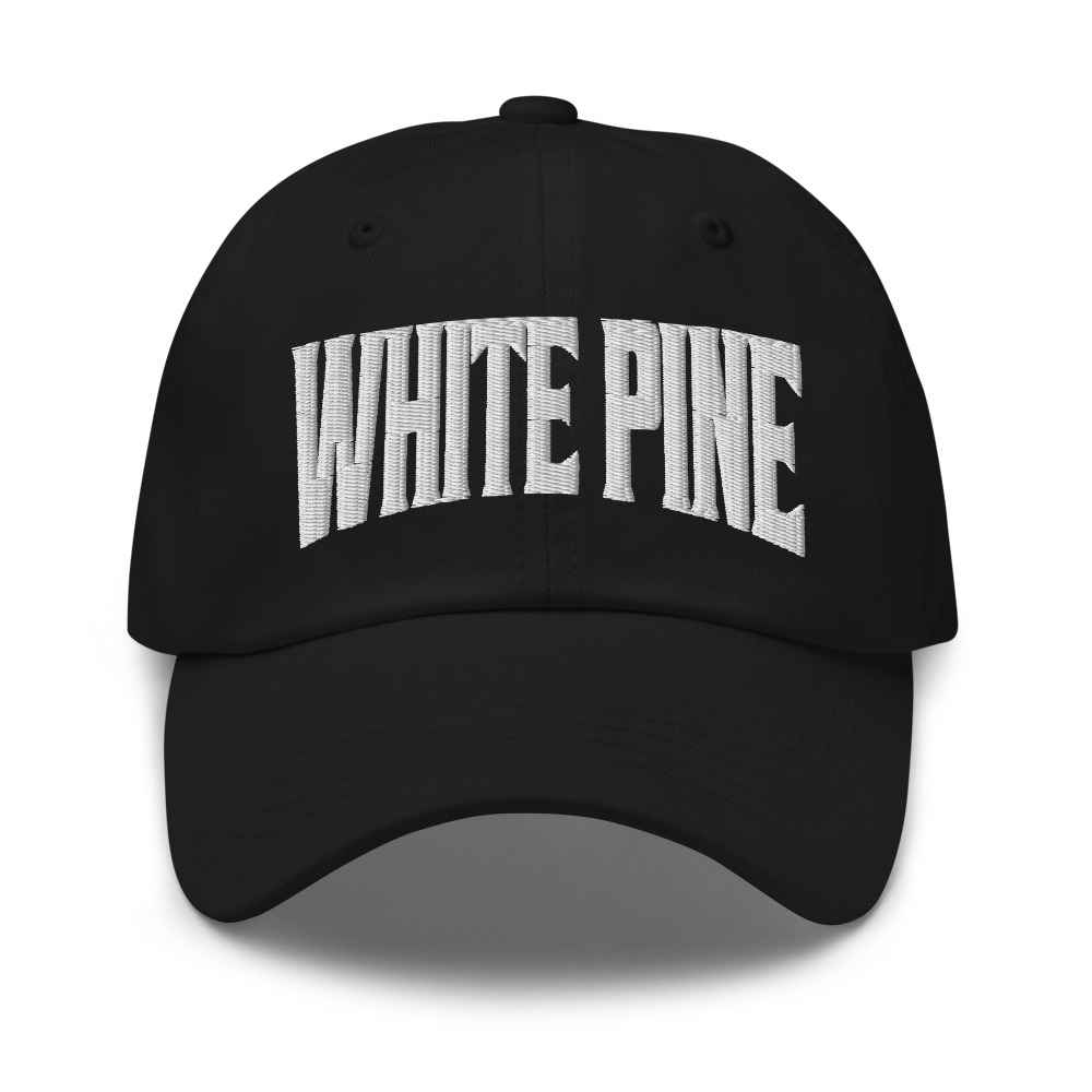 White Pine Tennessee TN Embroidered Dad Hat