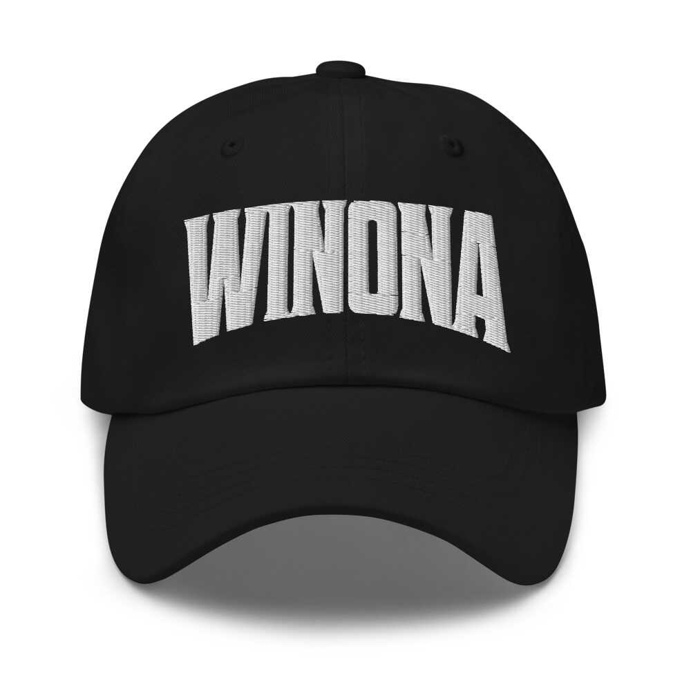 Winona Mississippi MS Embroidered Dad Hat