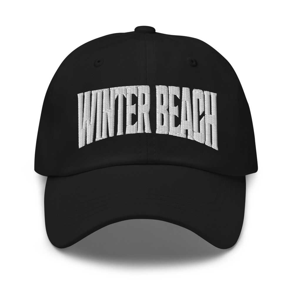 Winter Beach Florida FL Embroidered Dad Hat