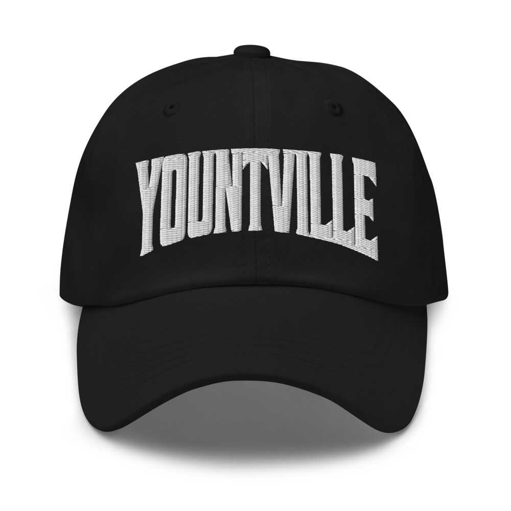 Yountville California CA Embroidered Dad Hat